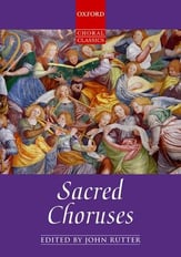 Sacred Choruses SATB Choral Score cover